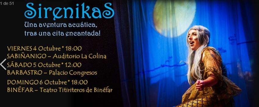 SIRENIKAS, ópera para niños, niñas y FAMILIA!!!